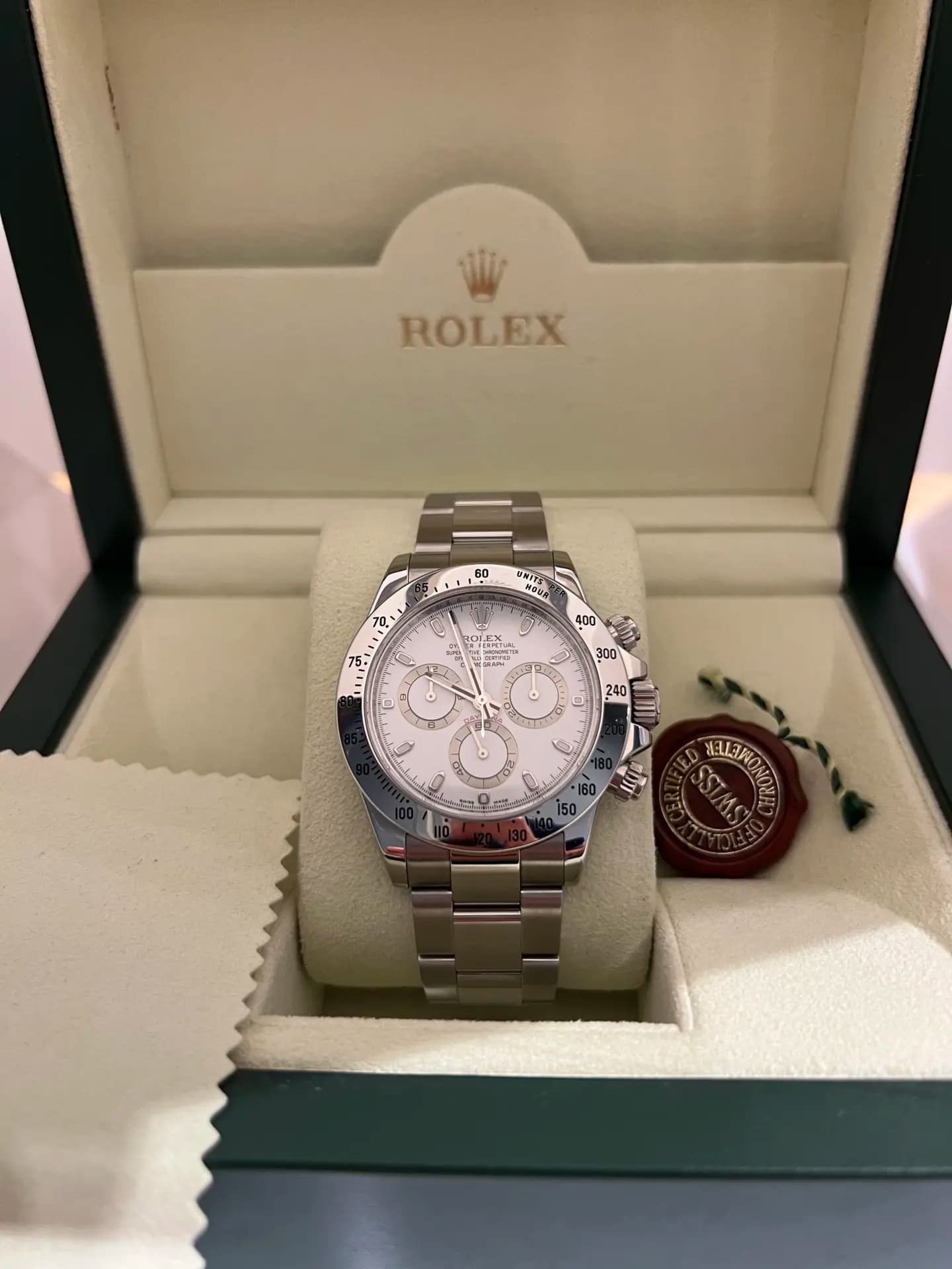 Rolex Daytona acciaio "APH"