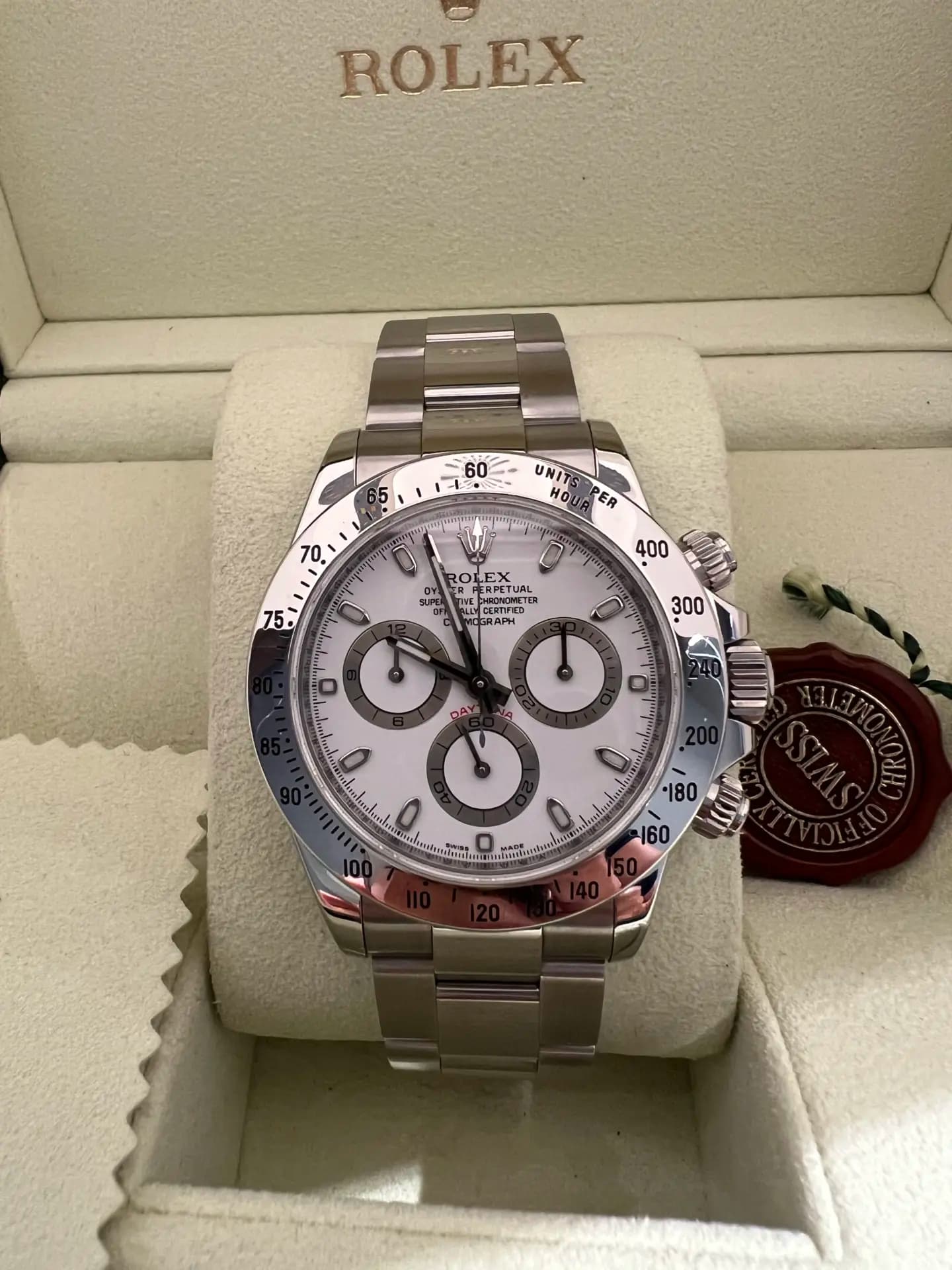Rolex Daytona acciaio "APH"