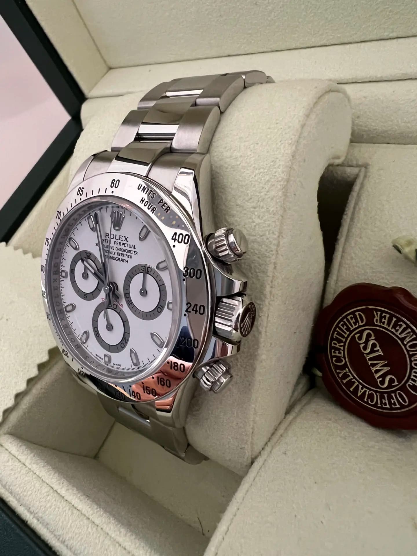 Rolex Daytona acciaio "APH"